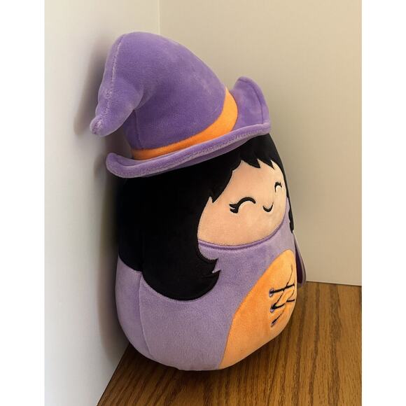 Squishmallows Winnie The Witch 10" Halloween Kellytoy Soft Plush Doll Toy 2021 - Picture 4 of 10